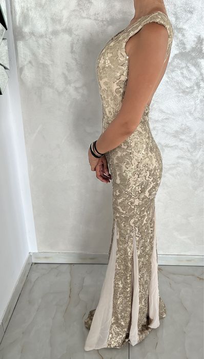 Rochie de seara aurie