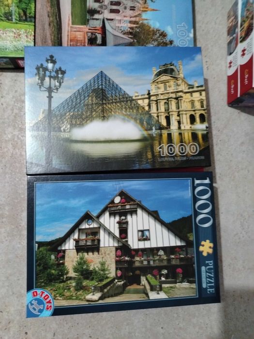 Puzzle 1000 piese Diferite