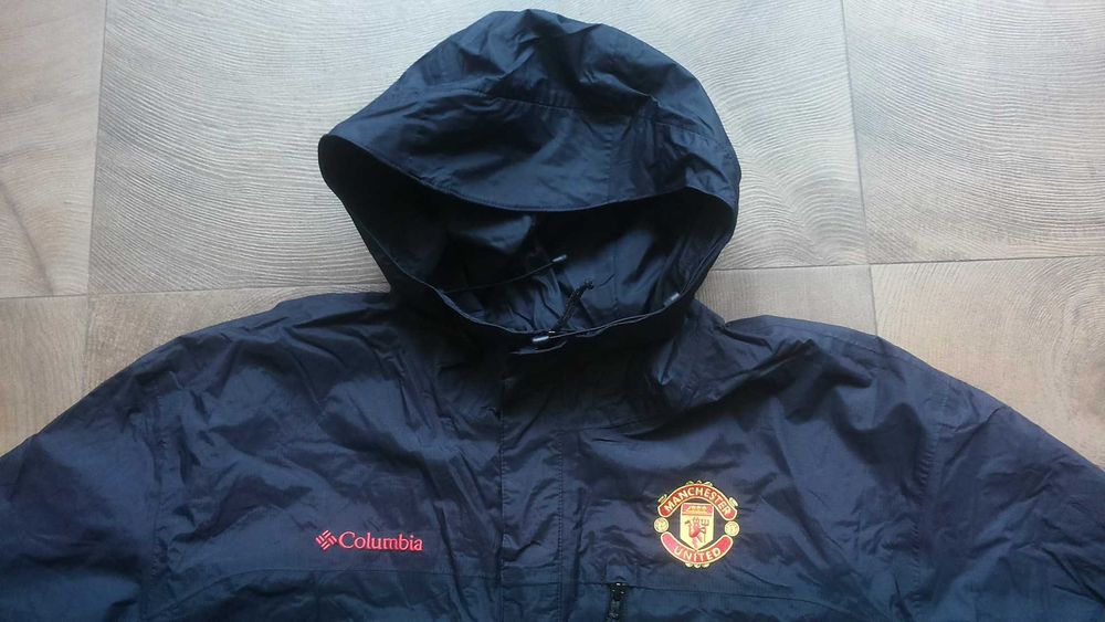 COLUMBIA MANCHESTER UNITED OMNI-TECH Waterproof Jacket Размер 2-3XL яке водонепромокаемо 5-68