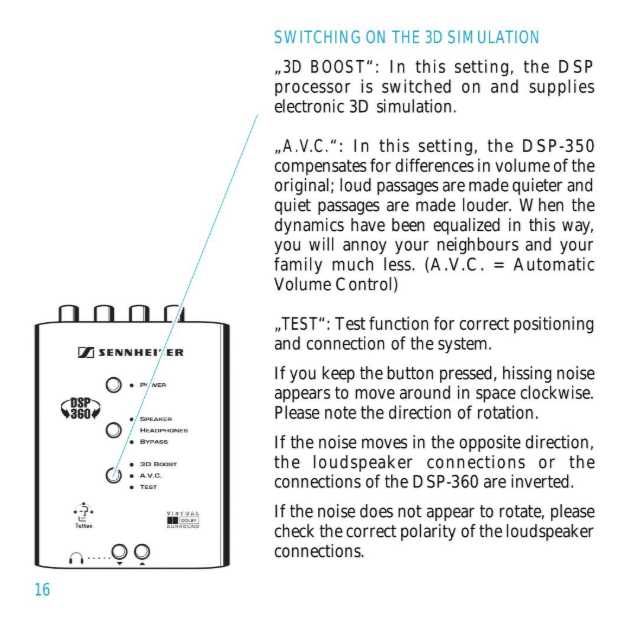 Sennheiser dsp 360