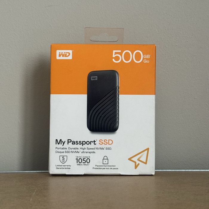 SSD extern 500GB WD My Passport USB 3.2 Gen2 Type-ca NVMe