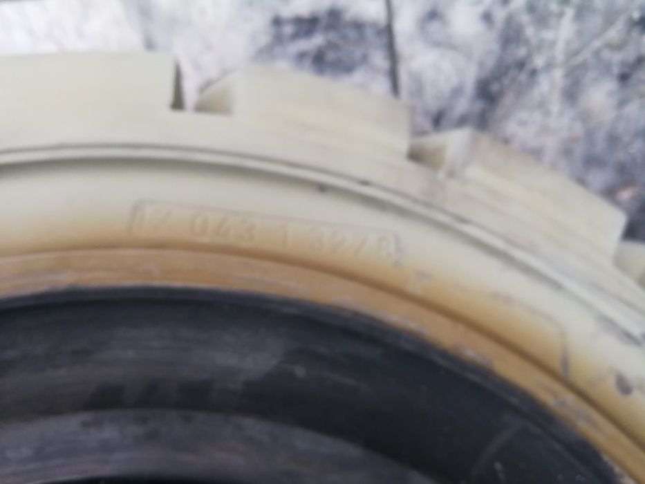 2 гуми за мотокар 23x10-12 Rodaco R2 супереластични бели 450лв. С ДДС