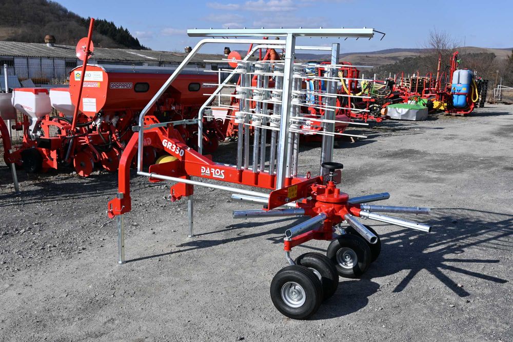 Grebla rotativa de adunat DA ROS GR 330 TW - fabricat in ITALIA