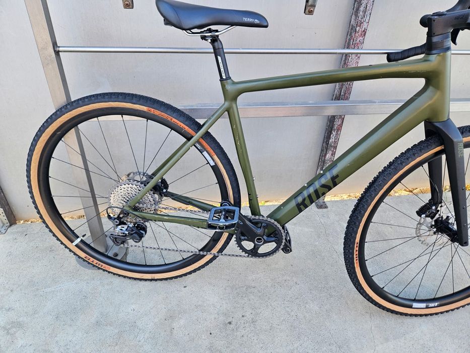 Bicicleta gravel rose full Shimano grx 1x11
