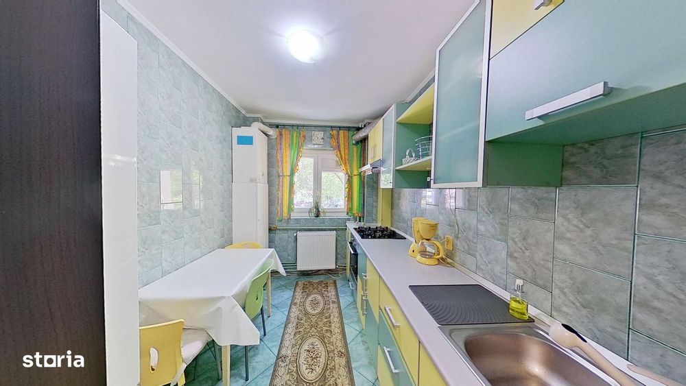 Apartament 2 camere cu centrală proprie, Rahova