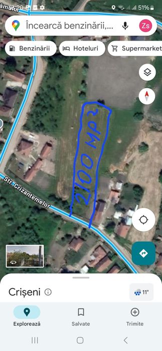 Vand teren intravilan in Girceiu