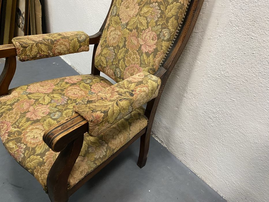 Френско кресло с механизъм за регулиране Франция 1890