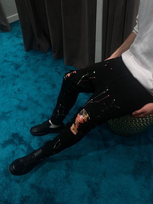 Blugi custom Dsquared 2 Amiri Redhouse Zara