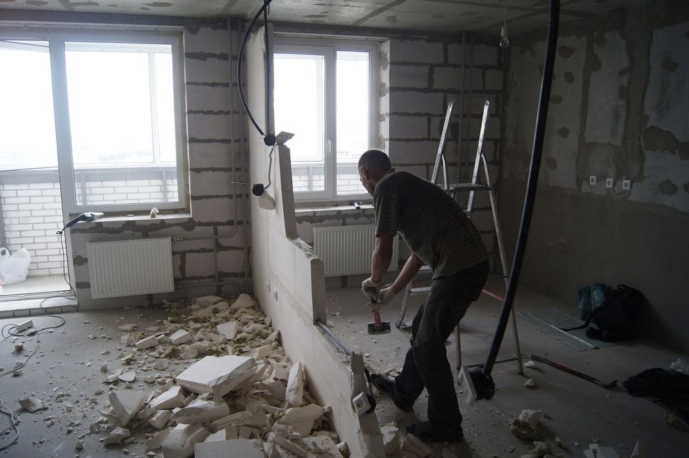 Demontaj ishlari buzish ishlari