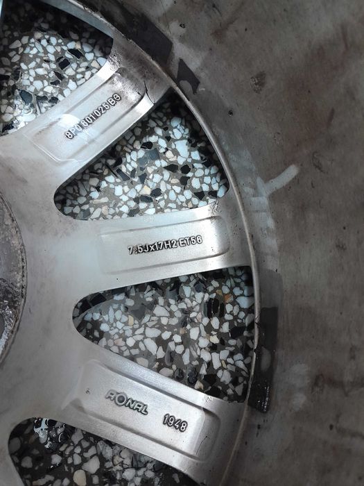 Джанти 17 Ауди 5x112 57,1 225 45 r17 Bridgestone Turanza