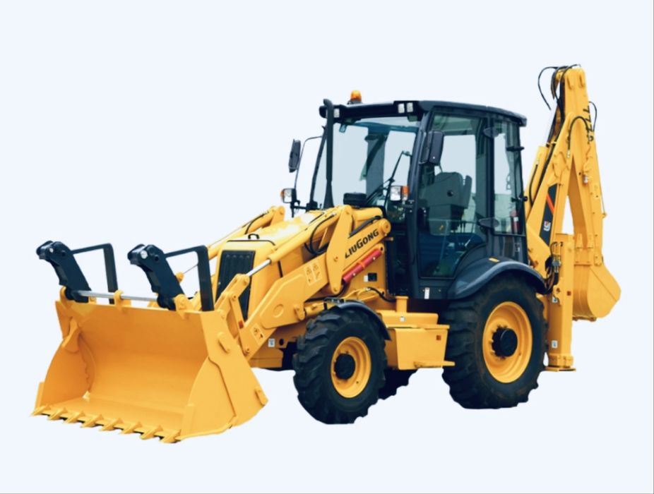 Трактор 3в1 экскаватор погрузчик