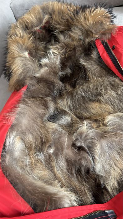 Парка женска натуральная