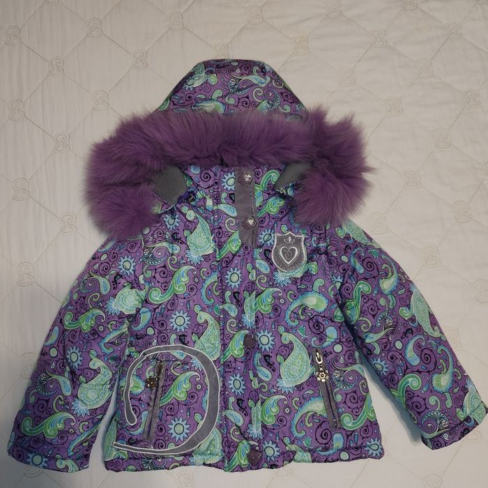 Детский зимний комбинезон 3в1