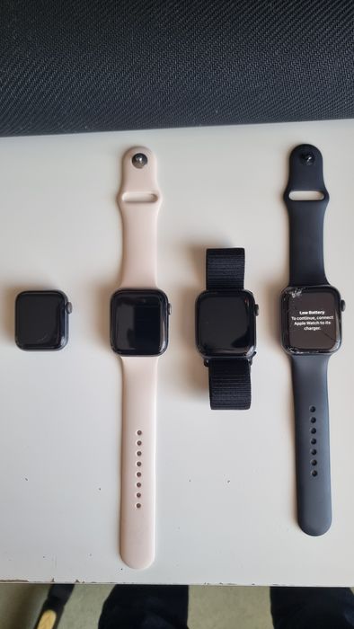 Lot 4 Apple watch serie 5 si 4