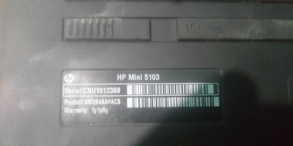 Ноутбук hp mini 5103