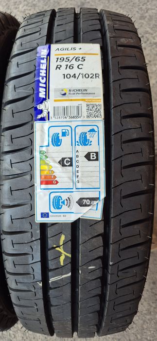 4 anvelope vara Noi Michelin 195/65/16 C,dot 2024