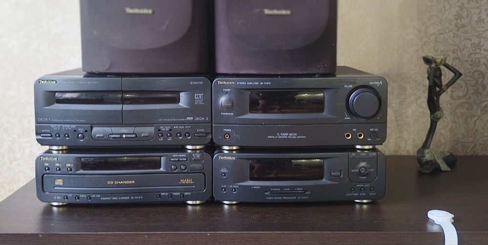 vintage Technics RS-CH510 double cassette deck
MODEL RS-CH510
STEREO C