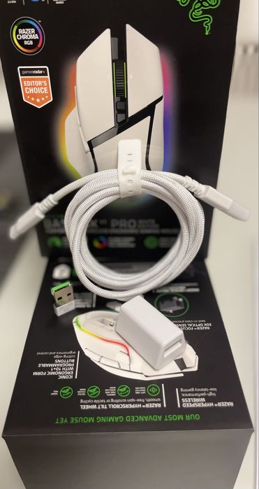 Мишка Razer Basilisk V3 Pro White Edition