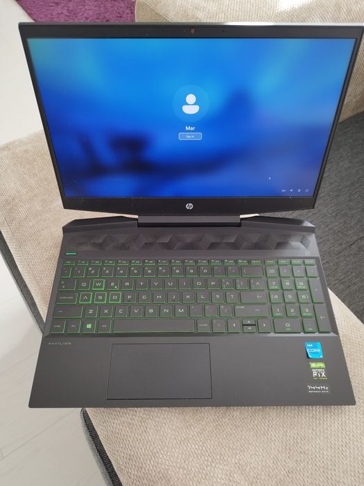 Laptop Gaming Hp i5-11300H, RTX 3050Ti, 16 GB RAM, SSD 512 GB