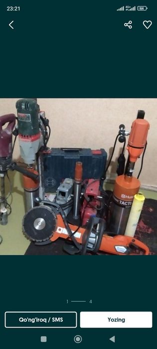 beton kesish teshish xizmati