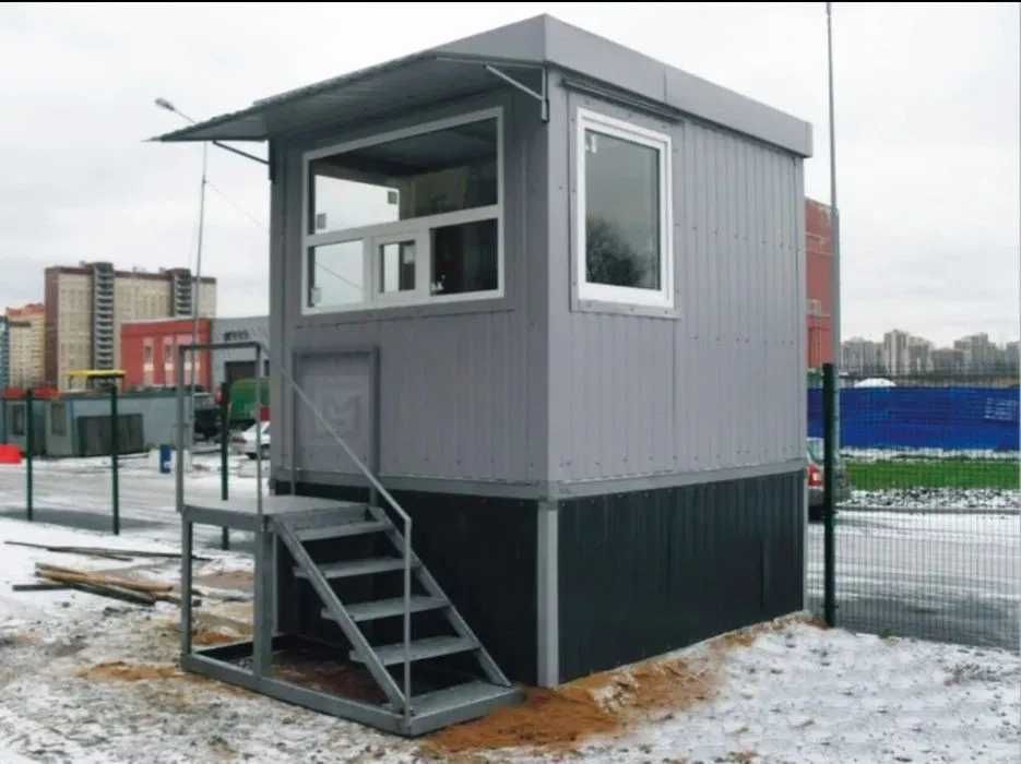 Пост охраны/КПП из сэндвич панели