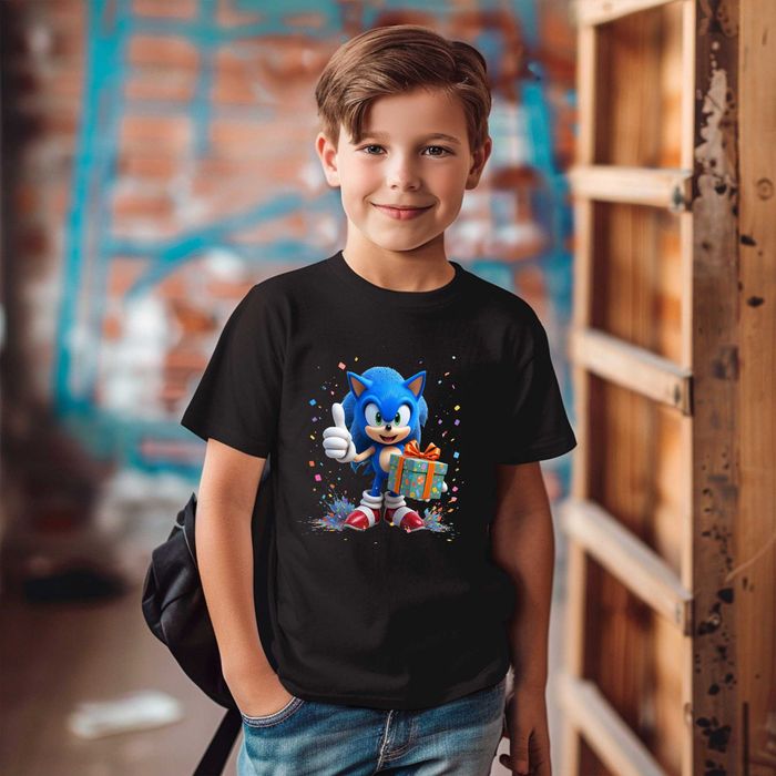 Детски тениски за рожден ден със Соник SONIC