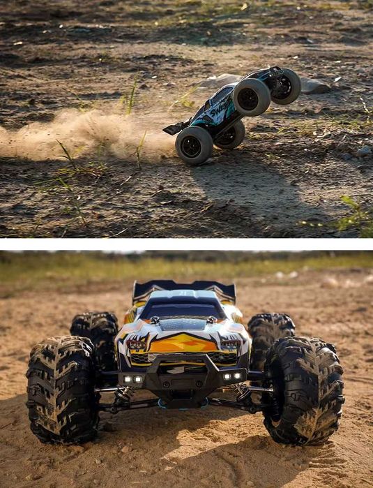 Masina off road cu telecomandă 1:16 4x4, 70 km/h Motor fără perii