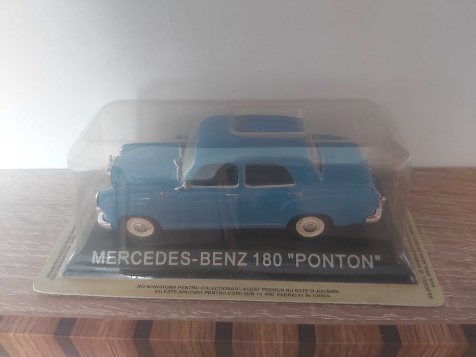 Mercedes Benz 180 Ponton Macheta metal colectia Masini de Legenda 1:43
