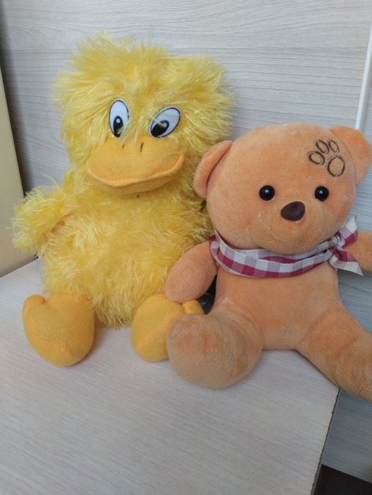 Игрушки мягкие разные размеры