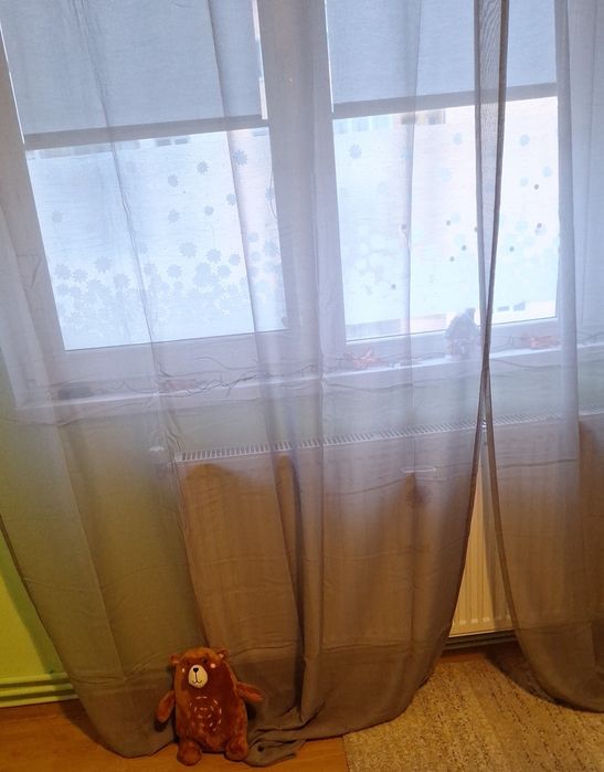 Perdele Ikea gri