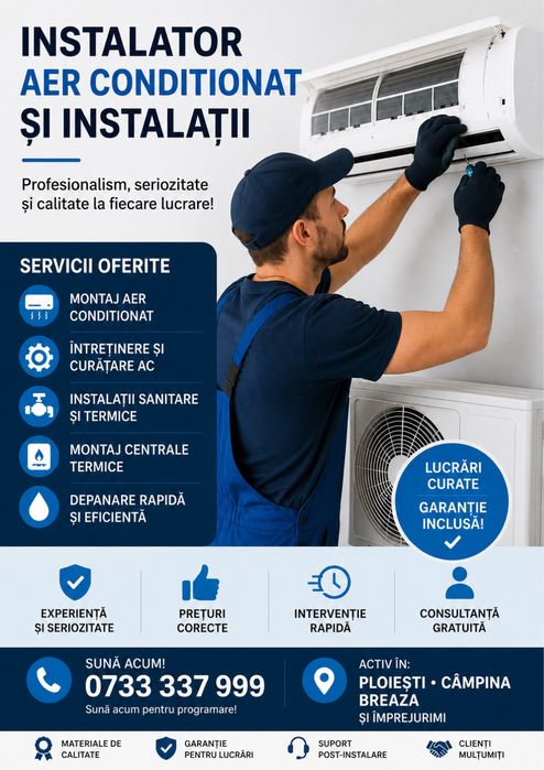 Instalatii termice sanitare si de aer conditionat