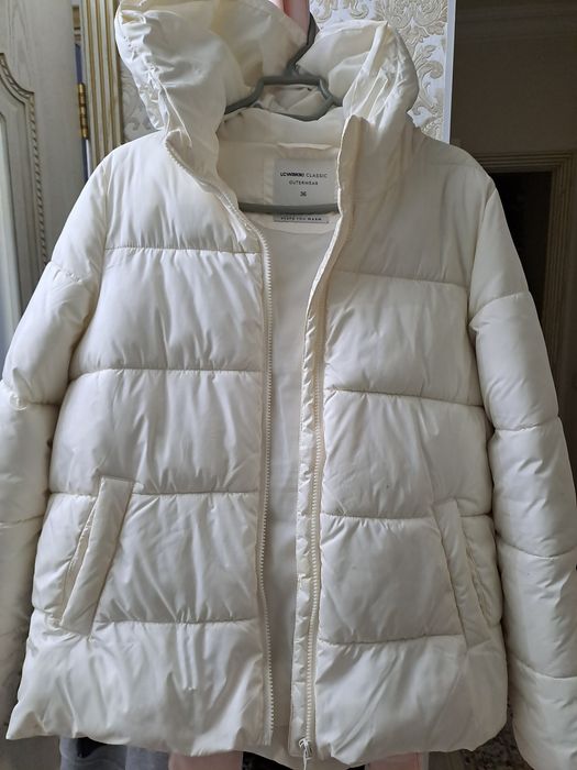 Куртка белая демисезонная