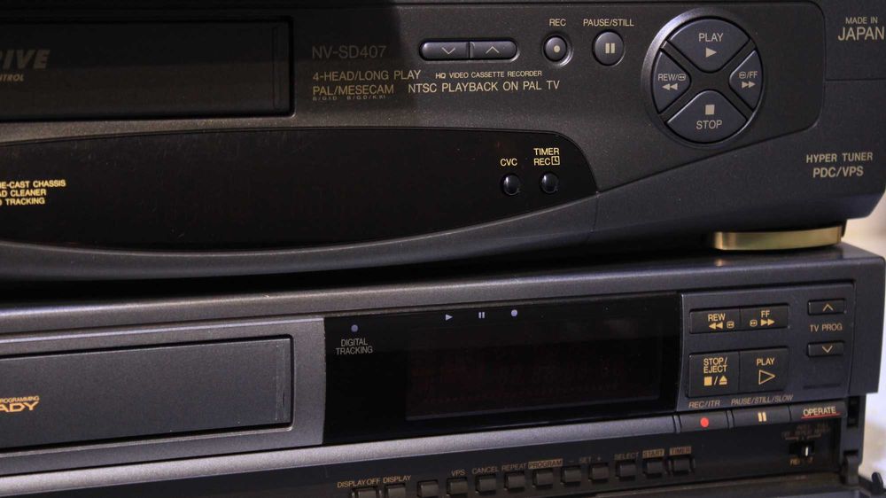 Defect ! Video(VHS) Panasonic,Mitsubishi,JVC(4 buc).