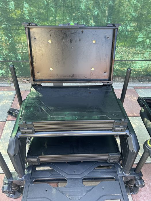 Scaun modular matrix S25 pro,seatbox black edition echipat full