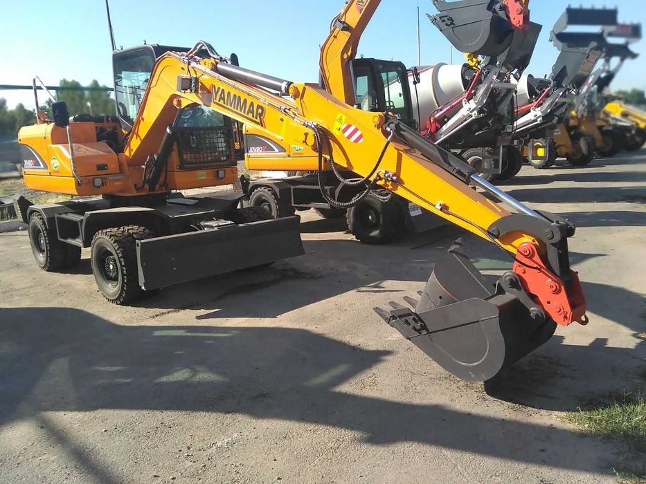 Экскаватор колёсный VIAMAR XN90-Y (6800 mm стрела с адаптером)