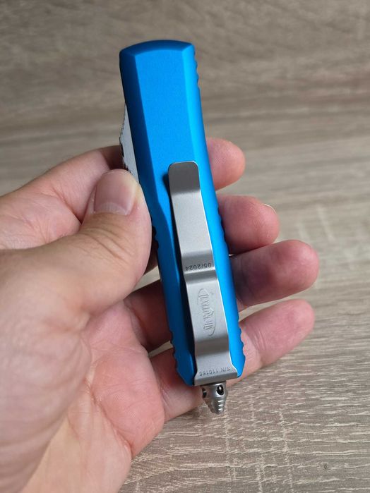 Microtech UTX-85  Blue OTF нож