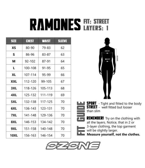 Geaca moto piele Ozone Ramones