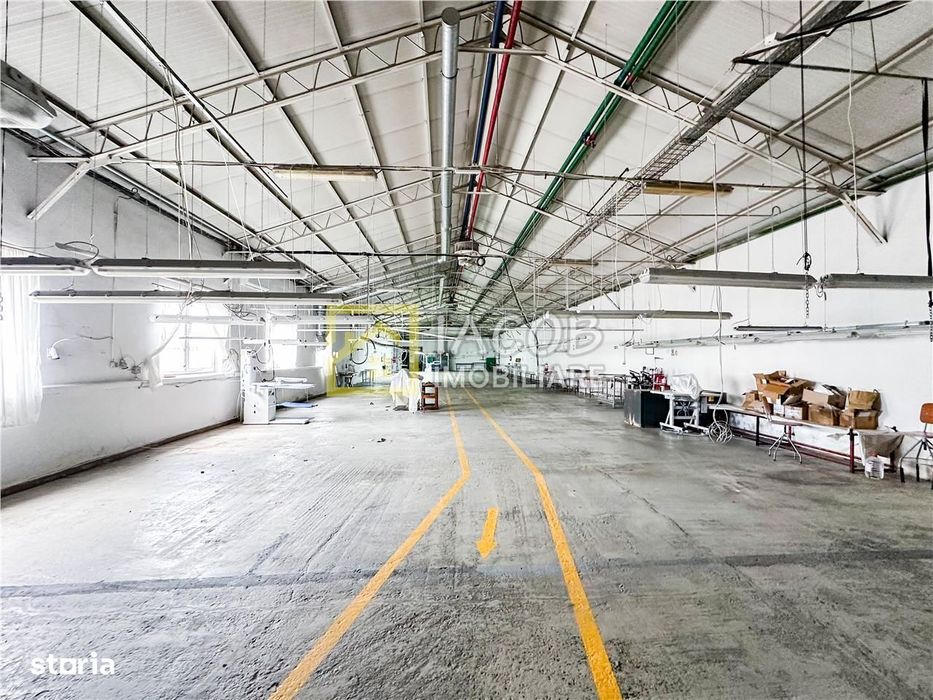 Hala productie\/depozitare + birouri – 2.000 mp – Bacau, Str. Stefan