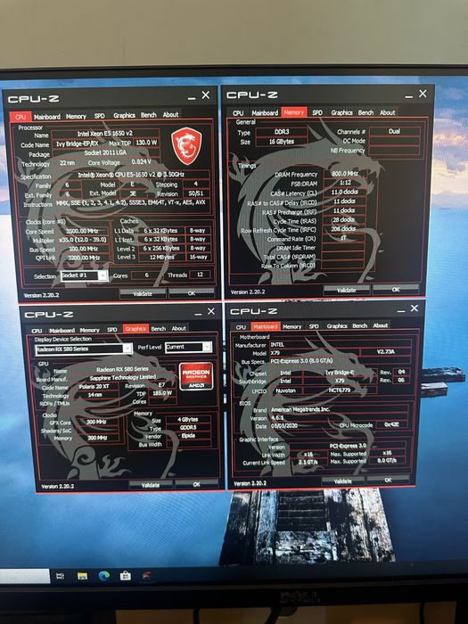 Бюджетен геймърски компютър | Xeon E5-1650 v2 6/12 | RX 580 | 16GB RAM | SSD