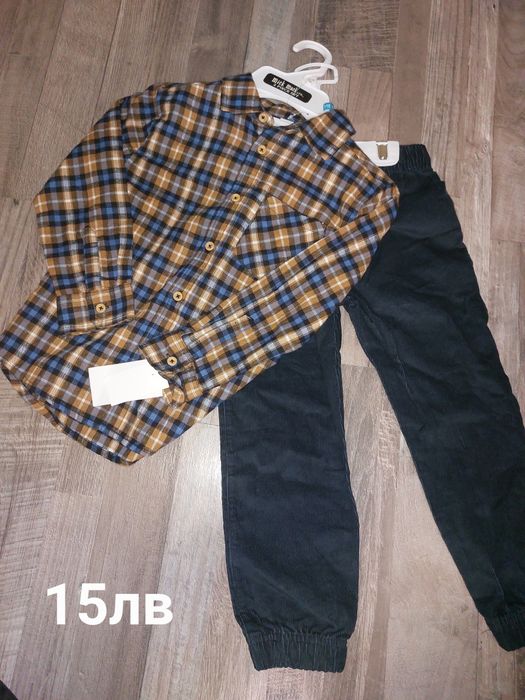 Детски дрехи/ дрехи за момче/ костюм/ риза/ адидас/ соник/ 110-116