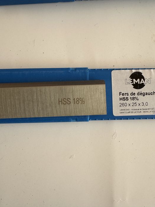 Ножове за абрихт / щрайхмус