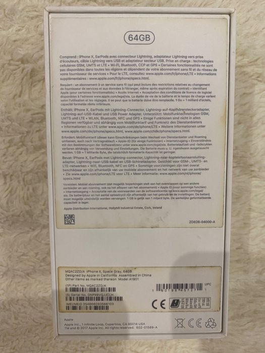 iPhone X Space Gray (64gb)