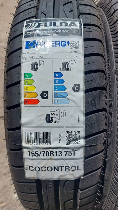 Нови гуми 155/70/13 Fulda EcoControl 2 броя