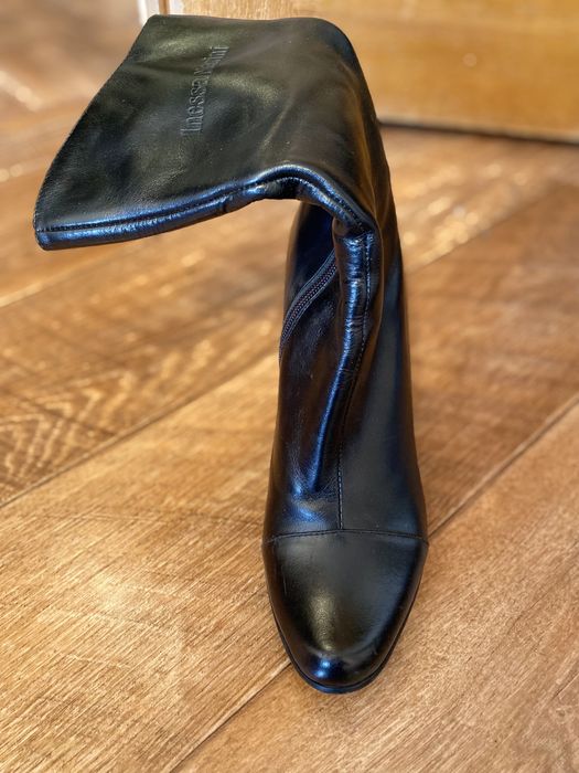 Осенние кожаные полусапожки