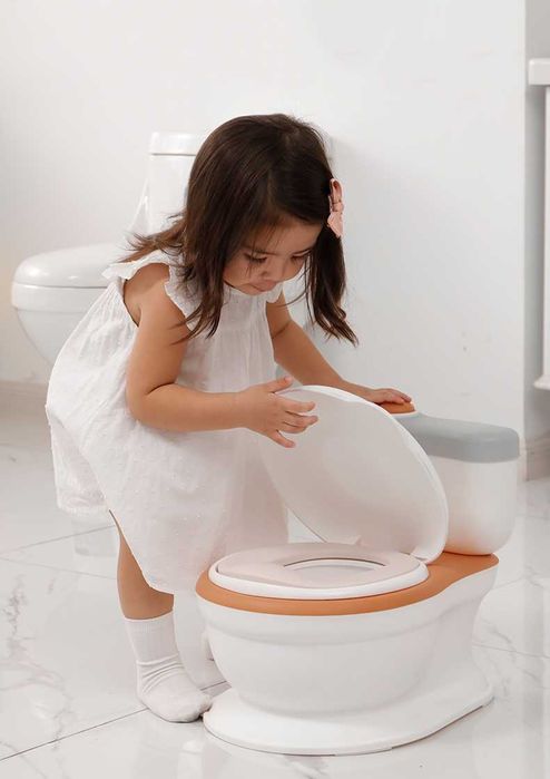 Реалистична Детска Тоалетна/Гърне Със ЗВУК - PoopY