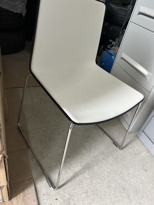 Scaun cadru metalic inox scaun vizitator birou sedinta conferinta