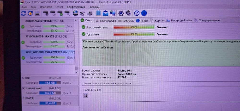 Hdd/Ssd 500/256/128 2.5/3.5