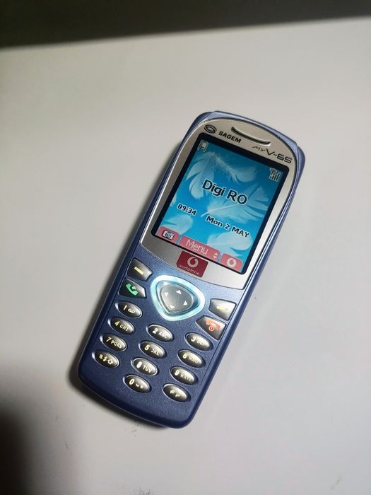 Sagem My-V 65 Aqua Blue ( decodat, aproape impecabil)