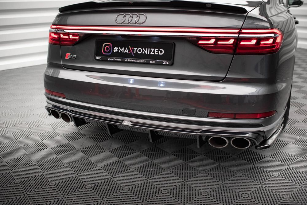 Дифузьор за задна броня Maxton design за Audi S8 D5 (2019-2021)