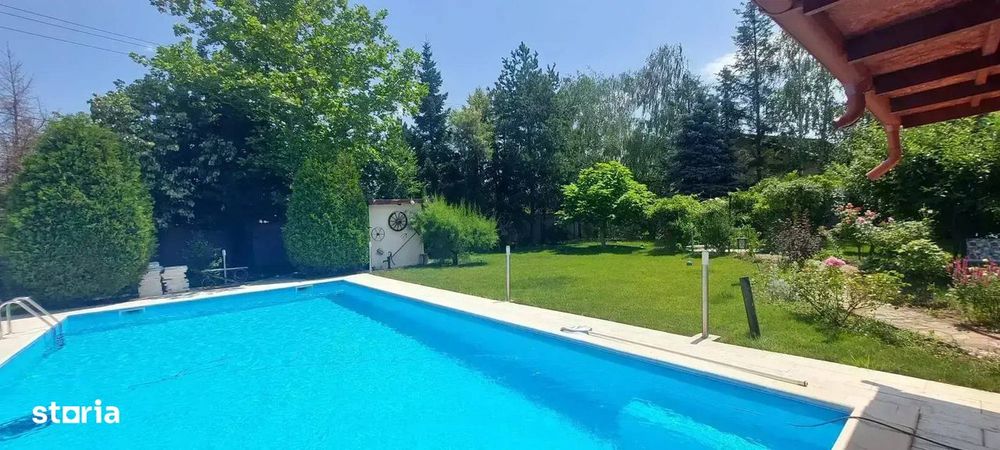 Vila cu 8 Camere Corbeanca | Semineu | Curte 2300mp | Piscina | Sauna